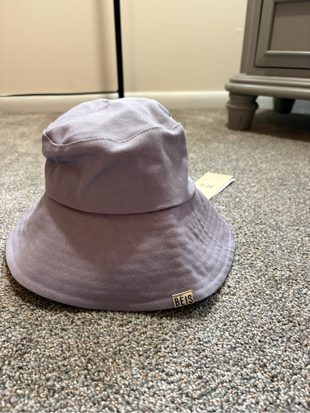 Women's Lavender Bucket Hat - Cotton Blend
